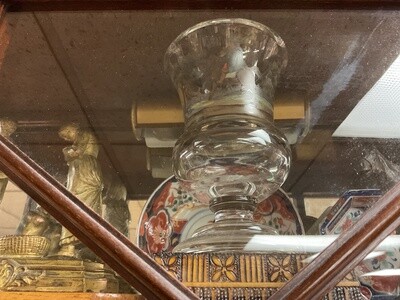 Biedermeier Glass Vase