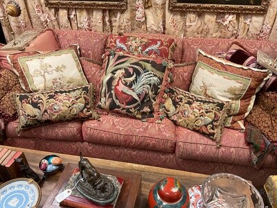 Vintage Etro Paisley Upholstered Sofa