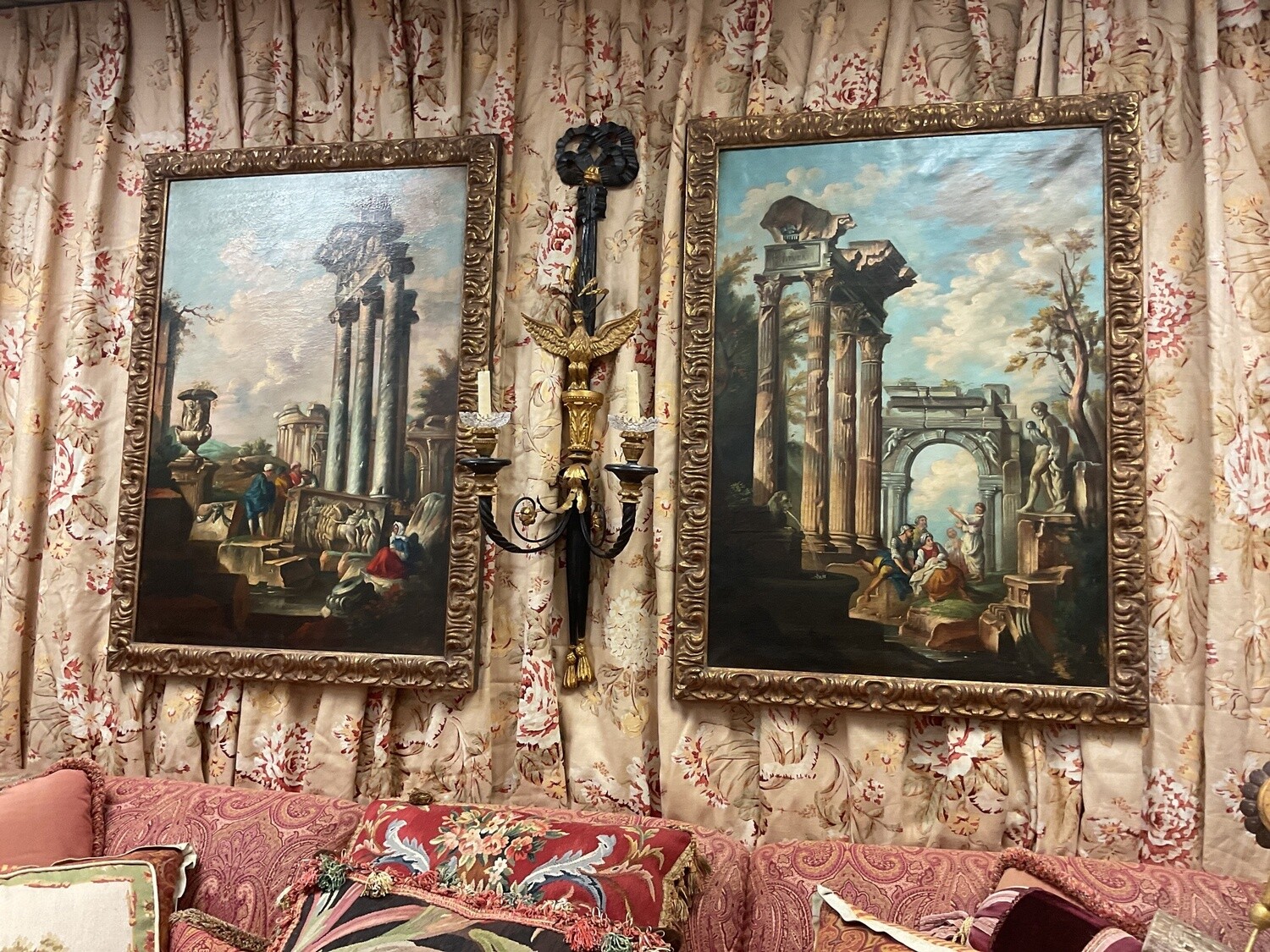 Pair of Italian Grand Tour Paintings
