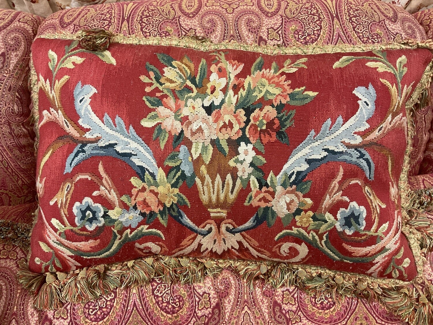 Floral Aubusson Pillow