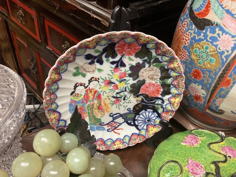 Japanese Imari Famille Plate