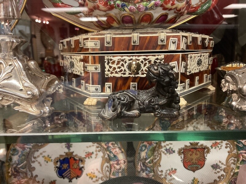 Miniature Bronze Foo Dog