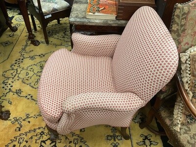 English Upholstered Lounge Chair