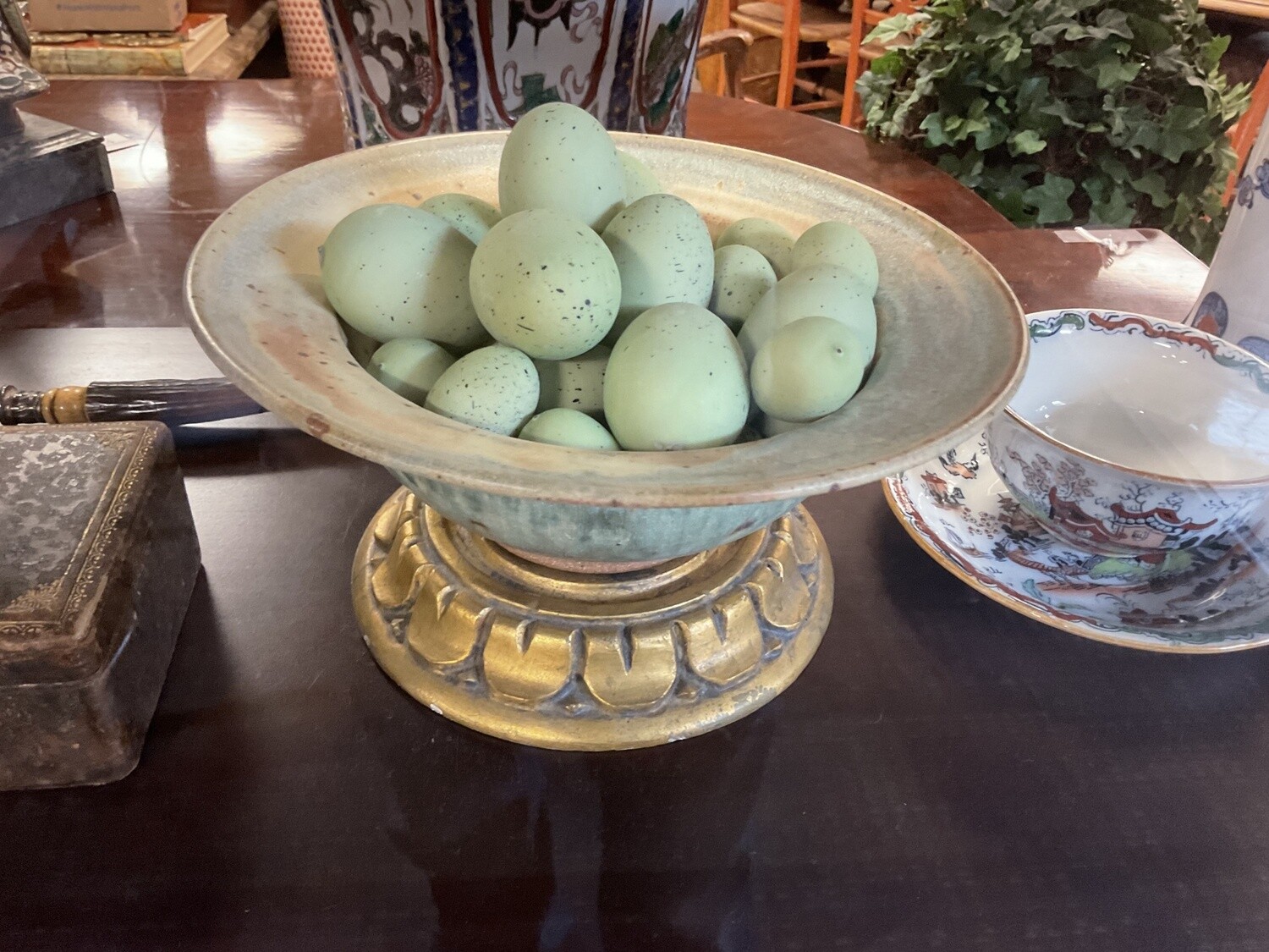 Celadon Pottery Bowl