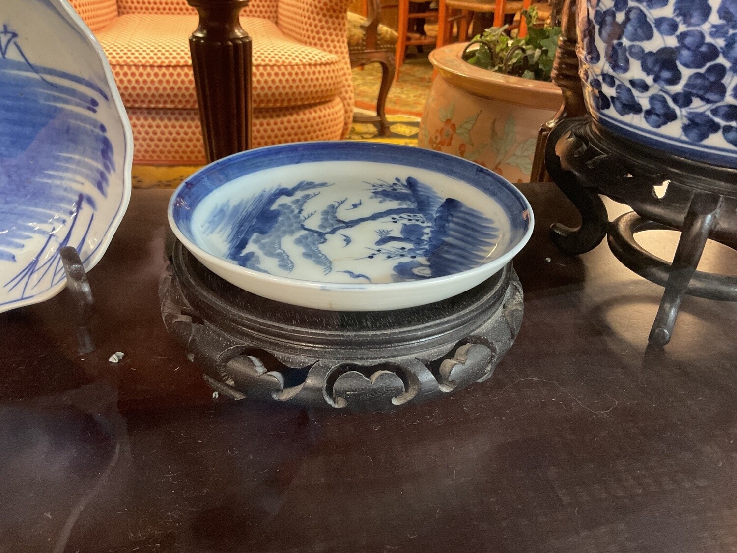 Chinese Blue and White Saucer