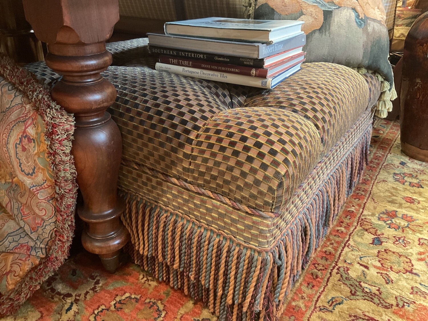 Square Tufted Ottoman