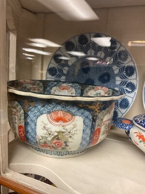 Antique Large Imari Bowl with Dragon