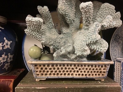 Chinese Blue and White Bulb Tray
