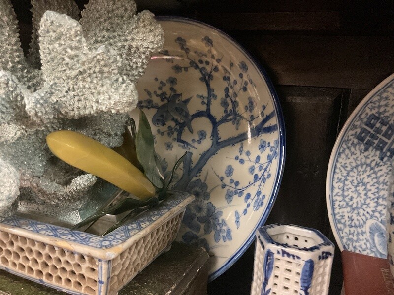 Japanese Blue and White Charger