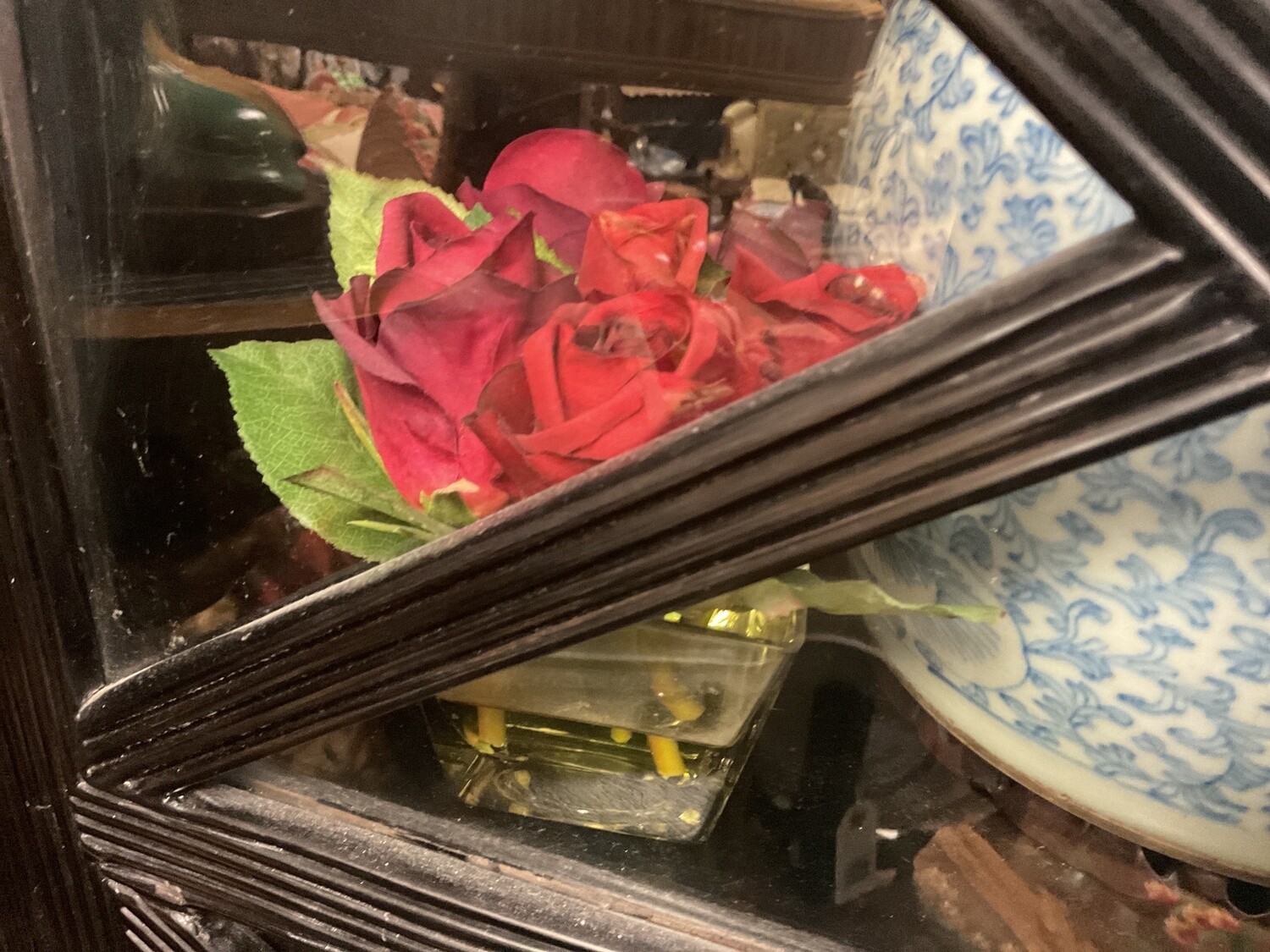 Silk Rose Vase