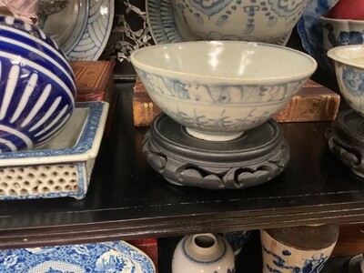 Early Chinese Blue and White Ming Small Bowl