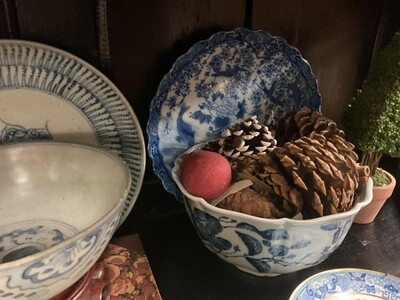Japanese Blue and White Plate