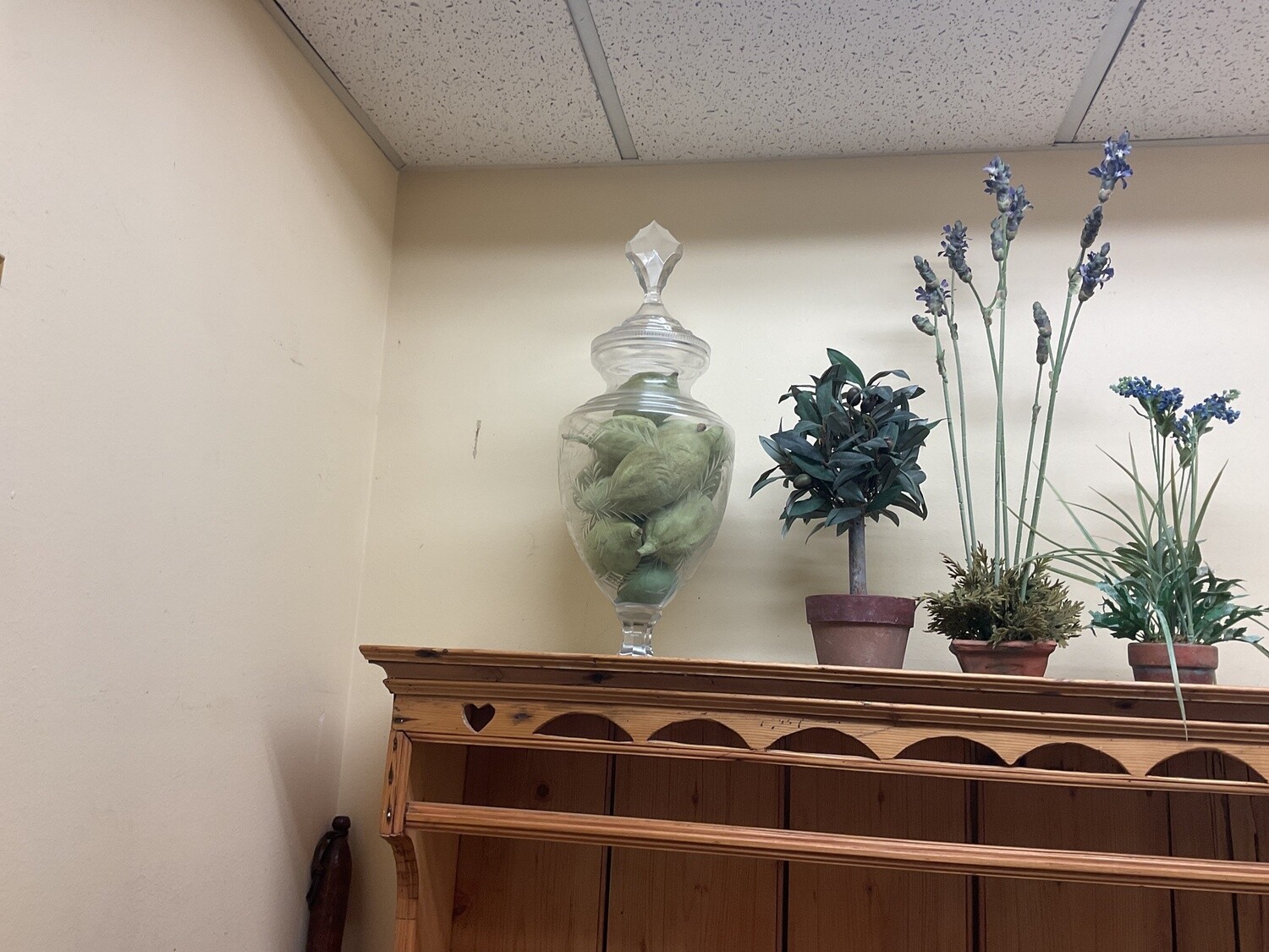 Crystal Apothecary Jar