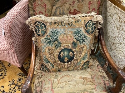 French Aubusson Pillow