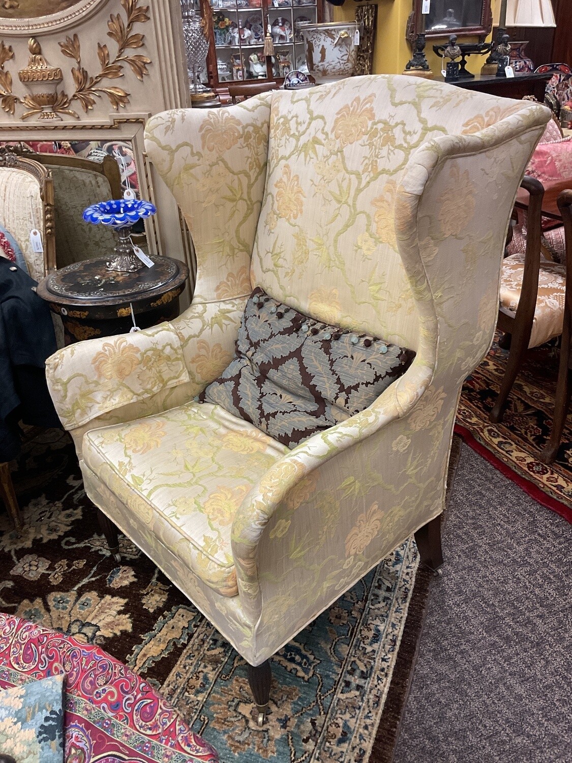 American Federal 18th Century Wing Chair