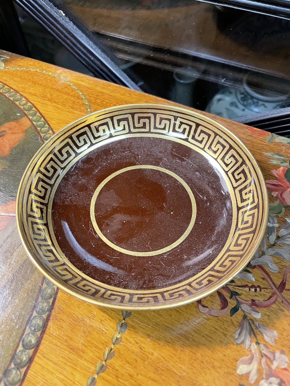 English Brown Soft Pace Porcelain Bowl