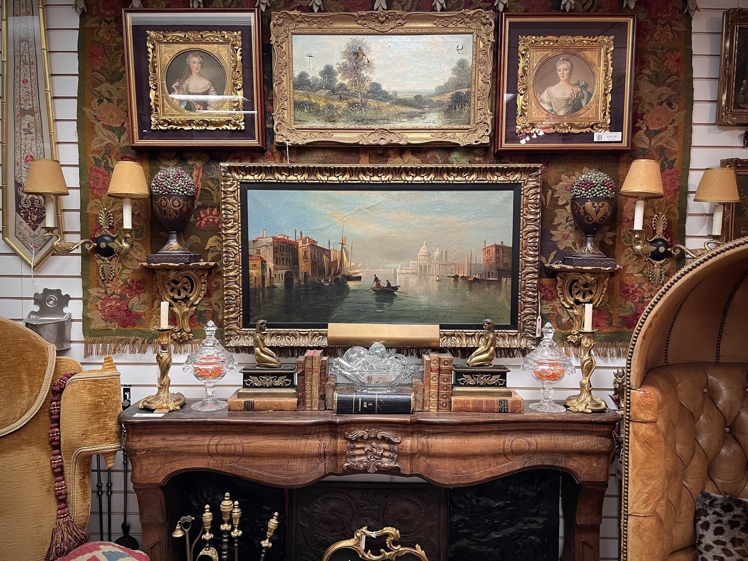 Pair of French Empire Sconces