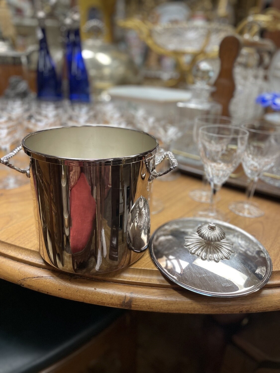 Silver Italian Warming Pan