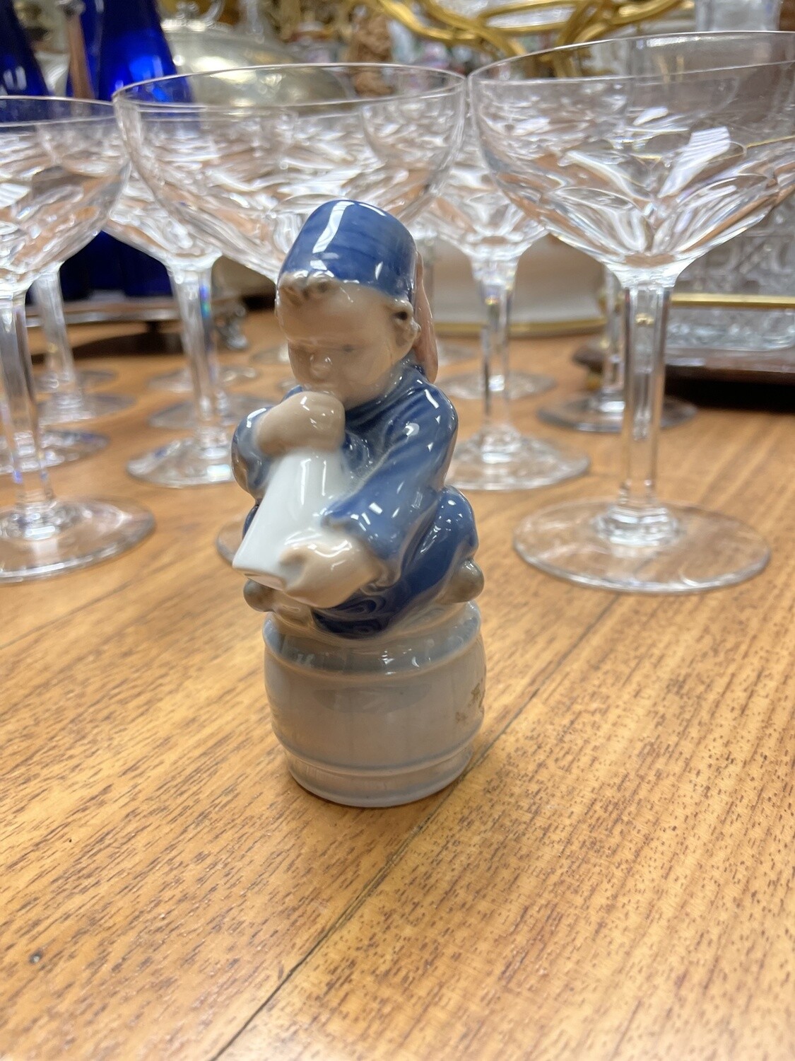 Figurine of a Boy with Gramophone