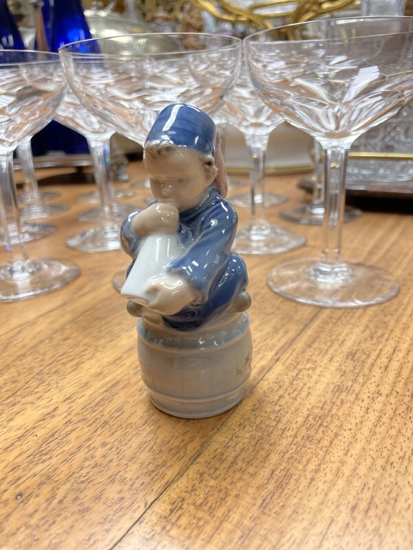 Figurine of a Boy with Gramophone