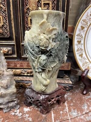 Chinese Soapstone Vase