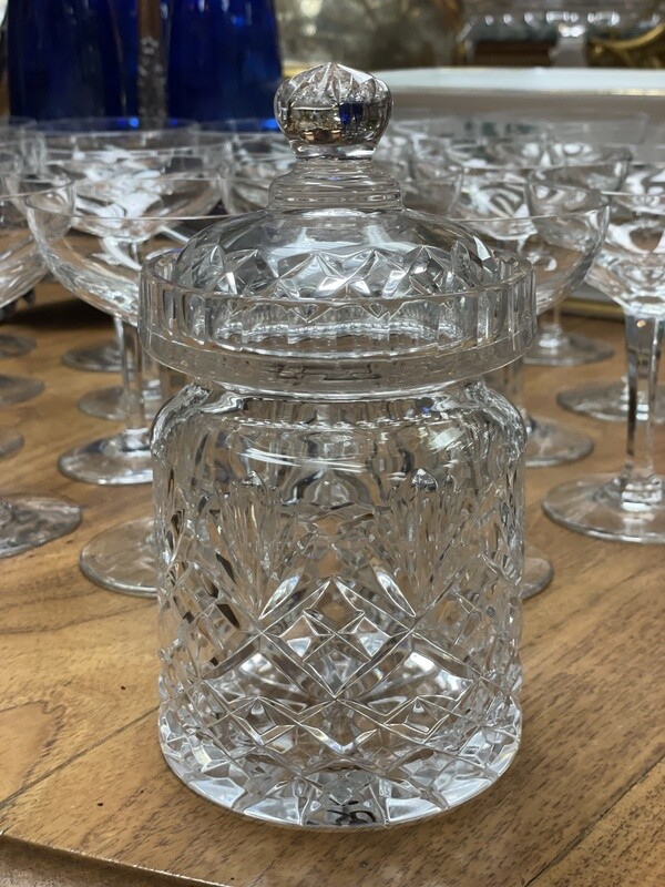 Waterford Crystal Biscuit Jar