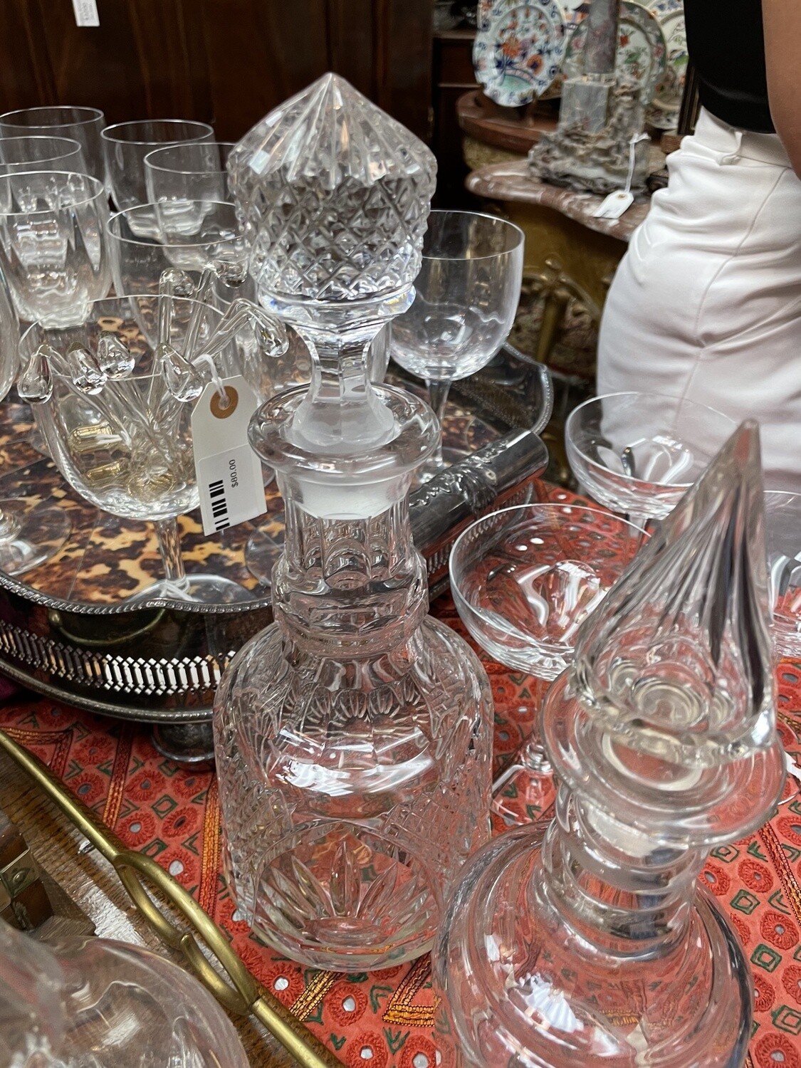 1 Cut Crystal Decanter