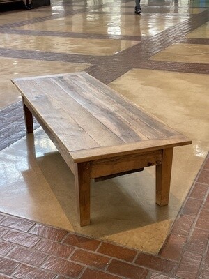 Country French Walnut Coffee Table