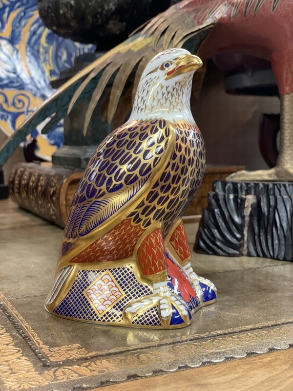 English Royal Crown Derby Old Imari Eagle