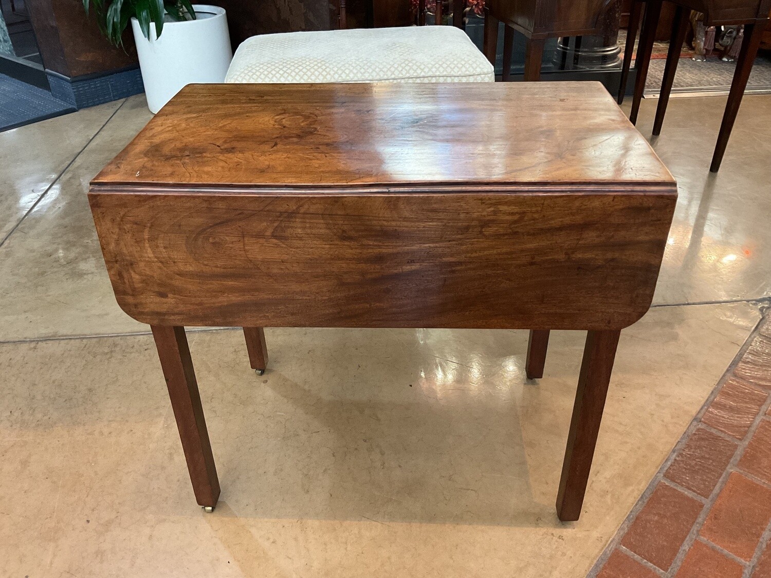 English Georgian Mahogany Pembroke Table Circa 1790