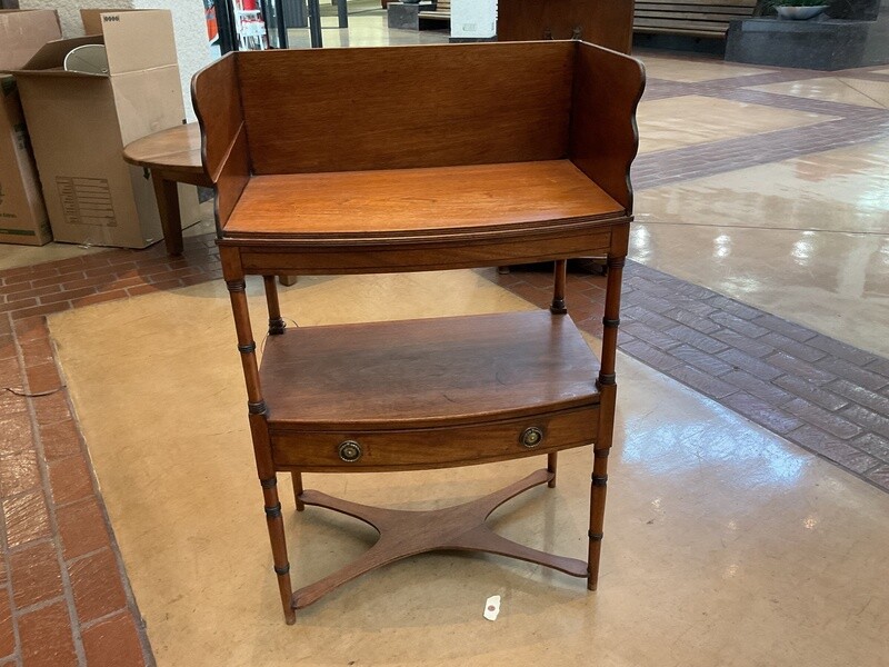 English Regency Mahogany Two Tiered Table Circa 1820