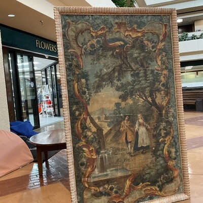 French Cartoon Tapestry Painting