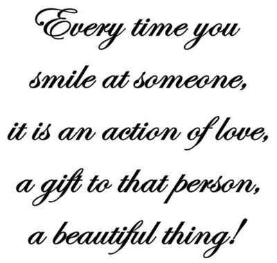 Every time you smile