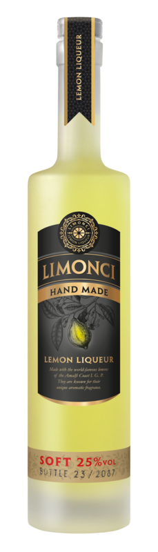 limonci® lemon liqueur soft 25% 0,5 ltr. Einzelflasche