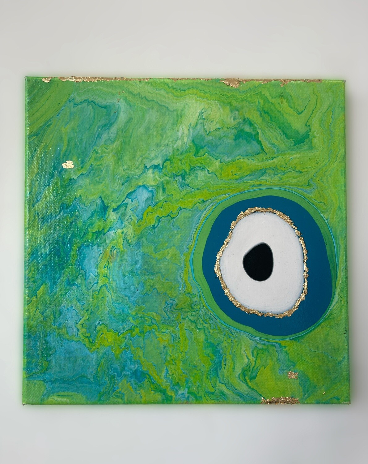 Gold Eye in Green Paradise
