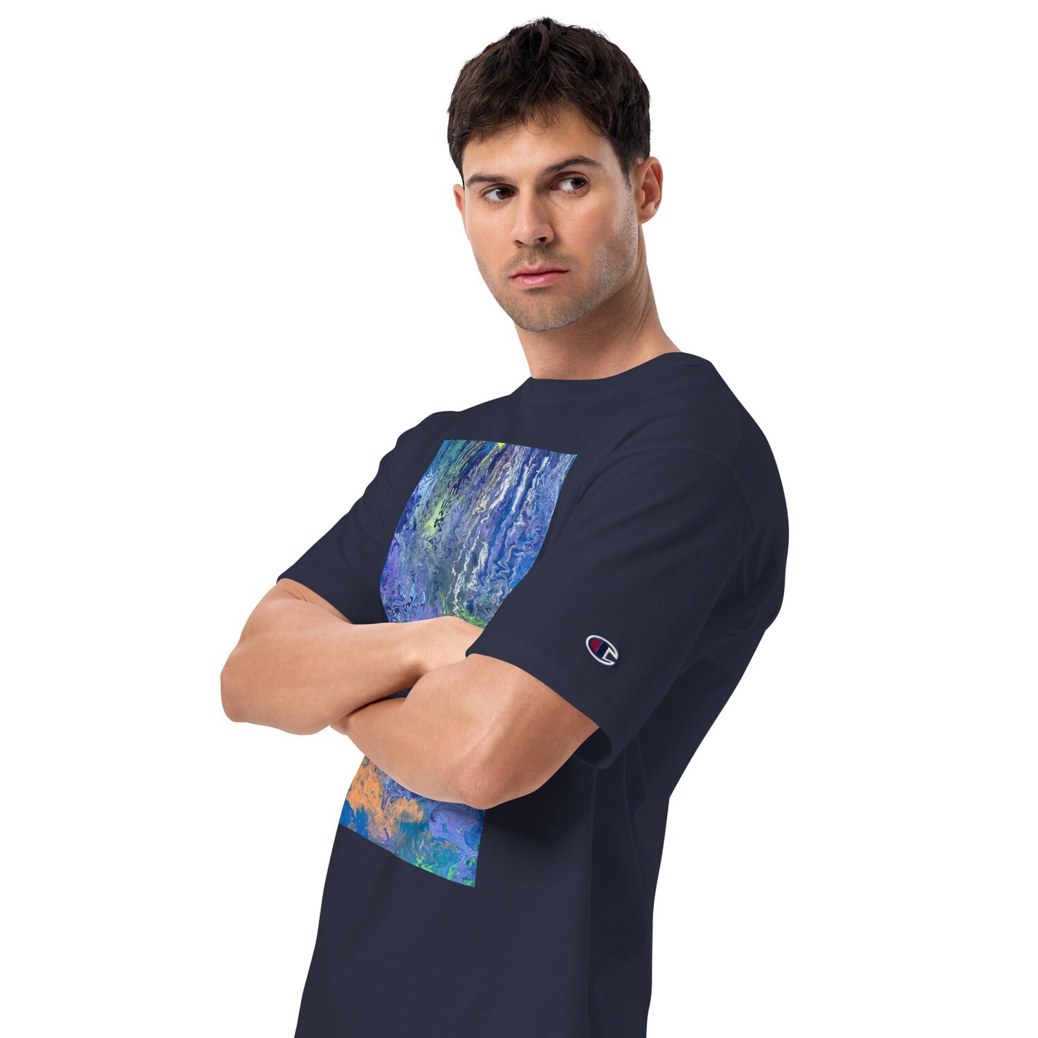 Champion x The Billionaires Daughter Art Print T-Shirt