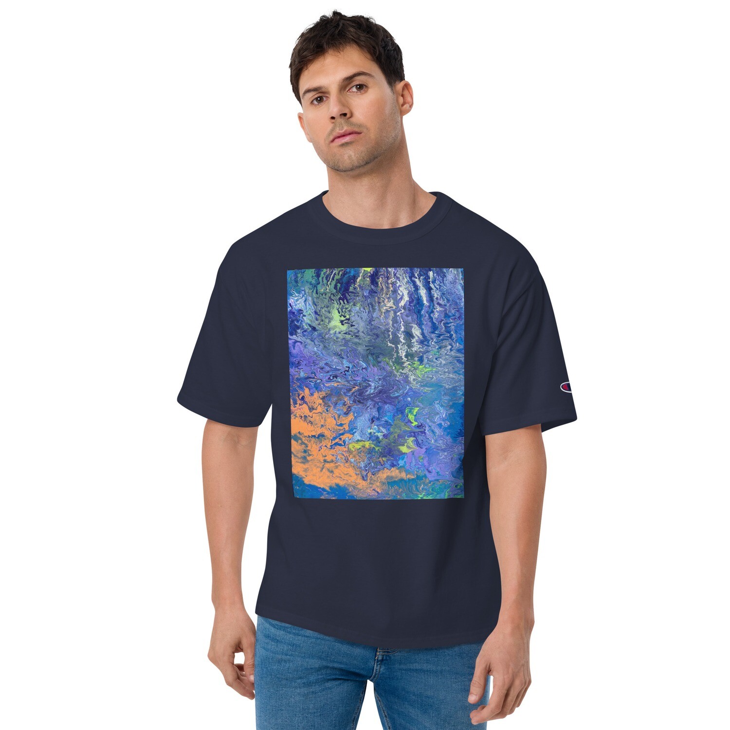 Champion x The Billionaires Daughter Art Print T-Shirt