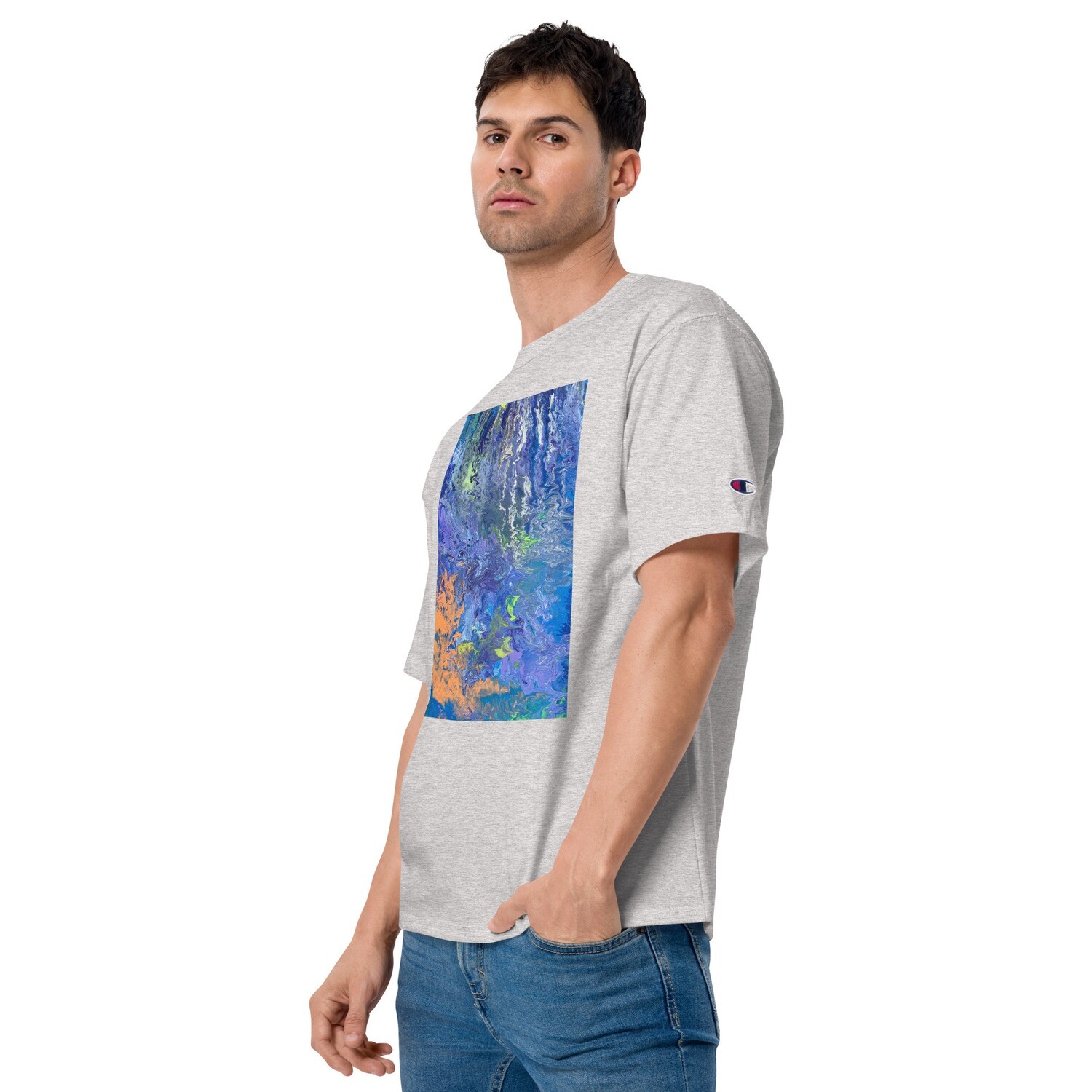 Champion x The Billionaires Daughter Art Print T-Shirt