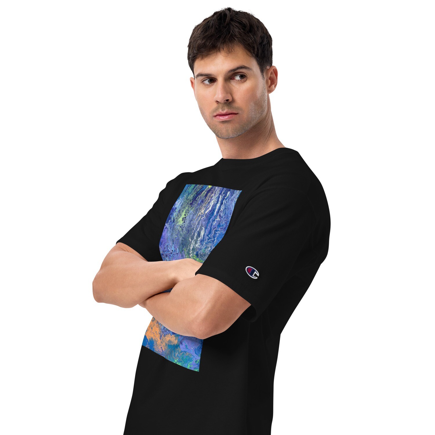 Champion x The Billionaires Daughter Art Print T-Shirt