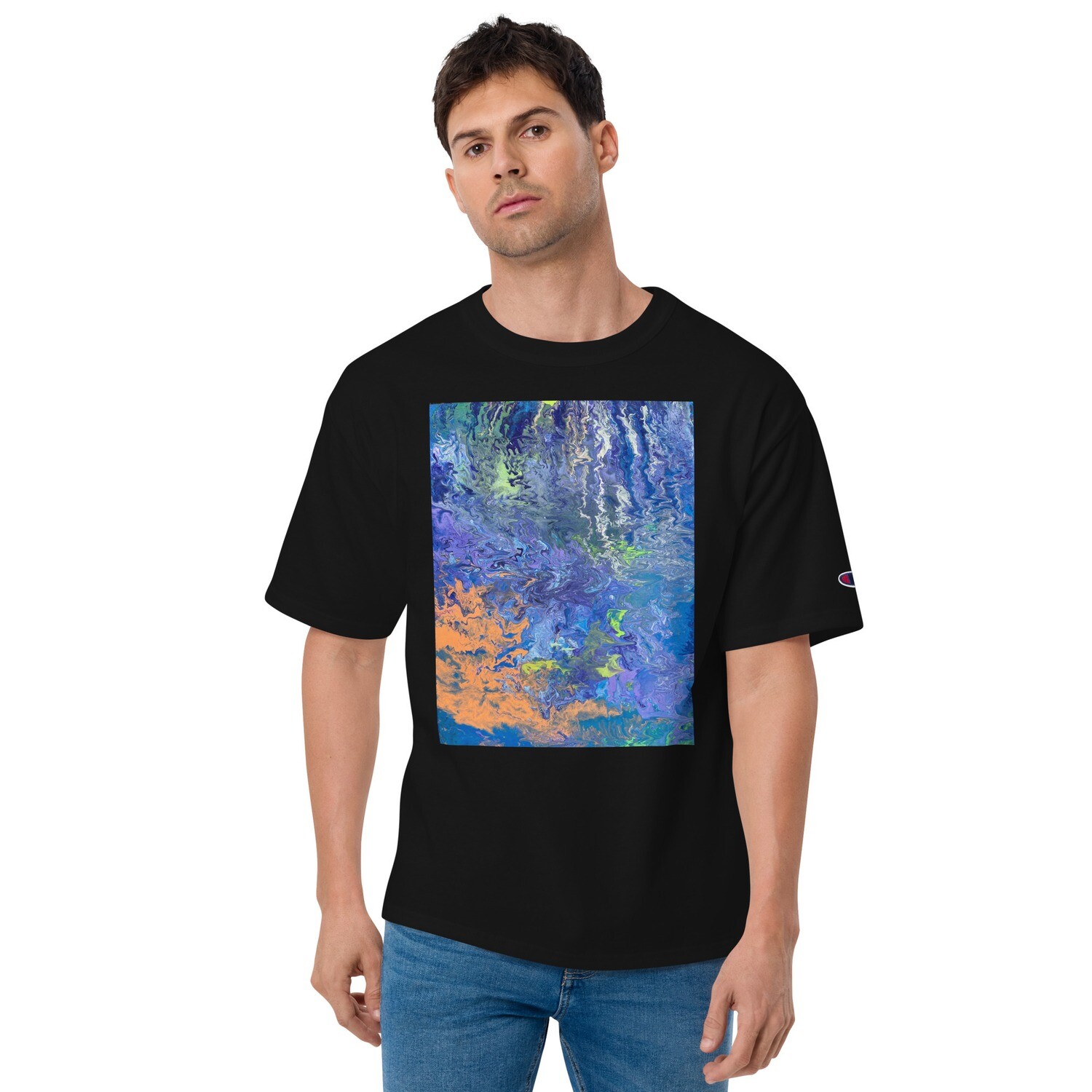 Champion x The Billionaires Daughter Art Print T-Shirt