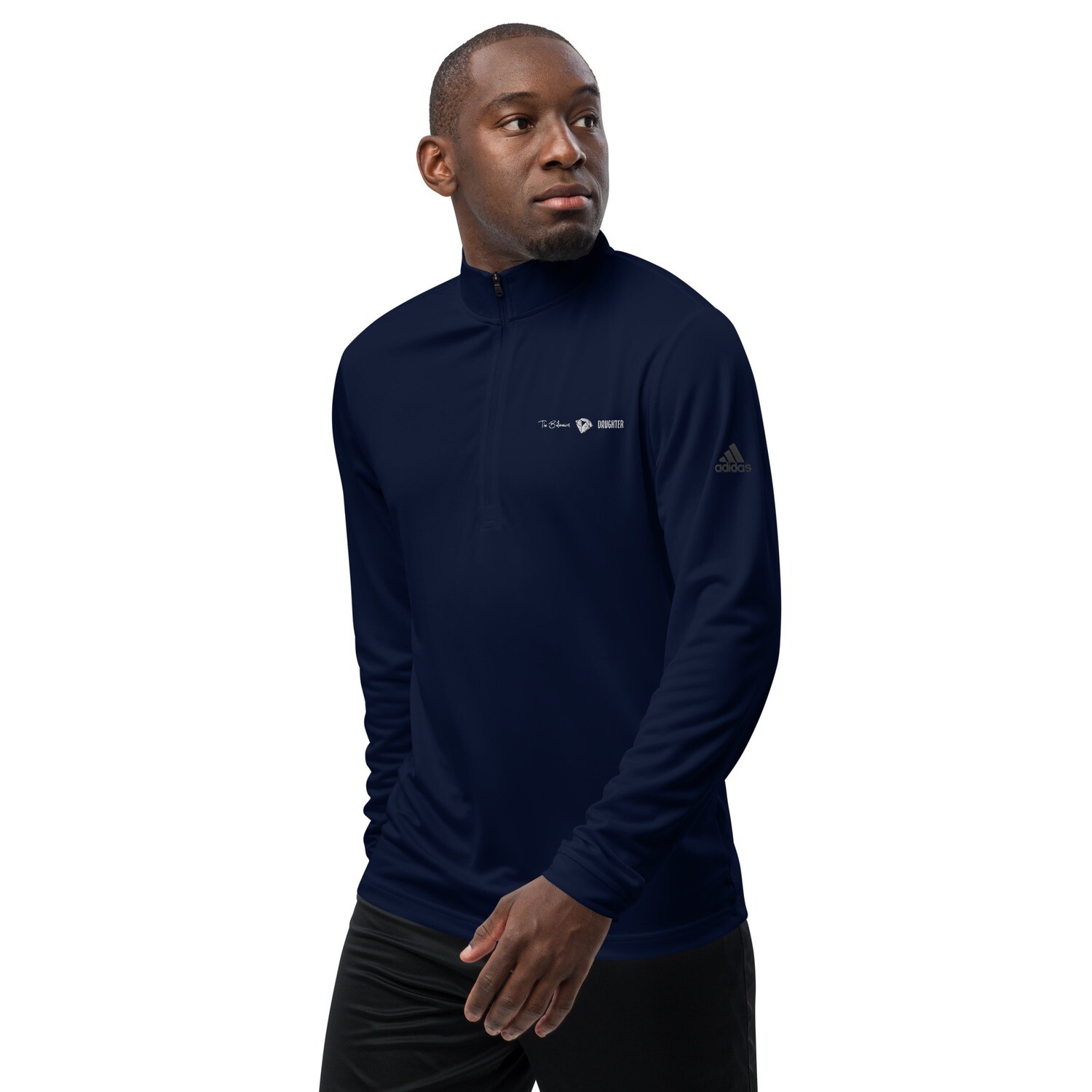Adidas x The Billionaires Daughter embroidered zip pullover