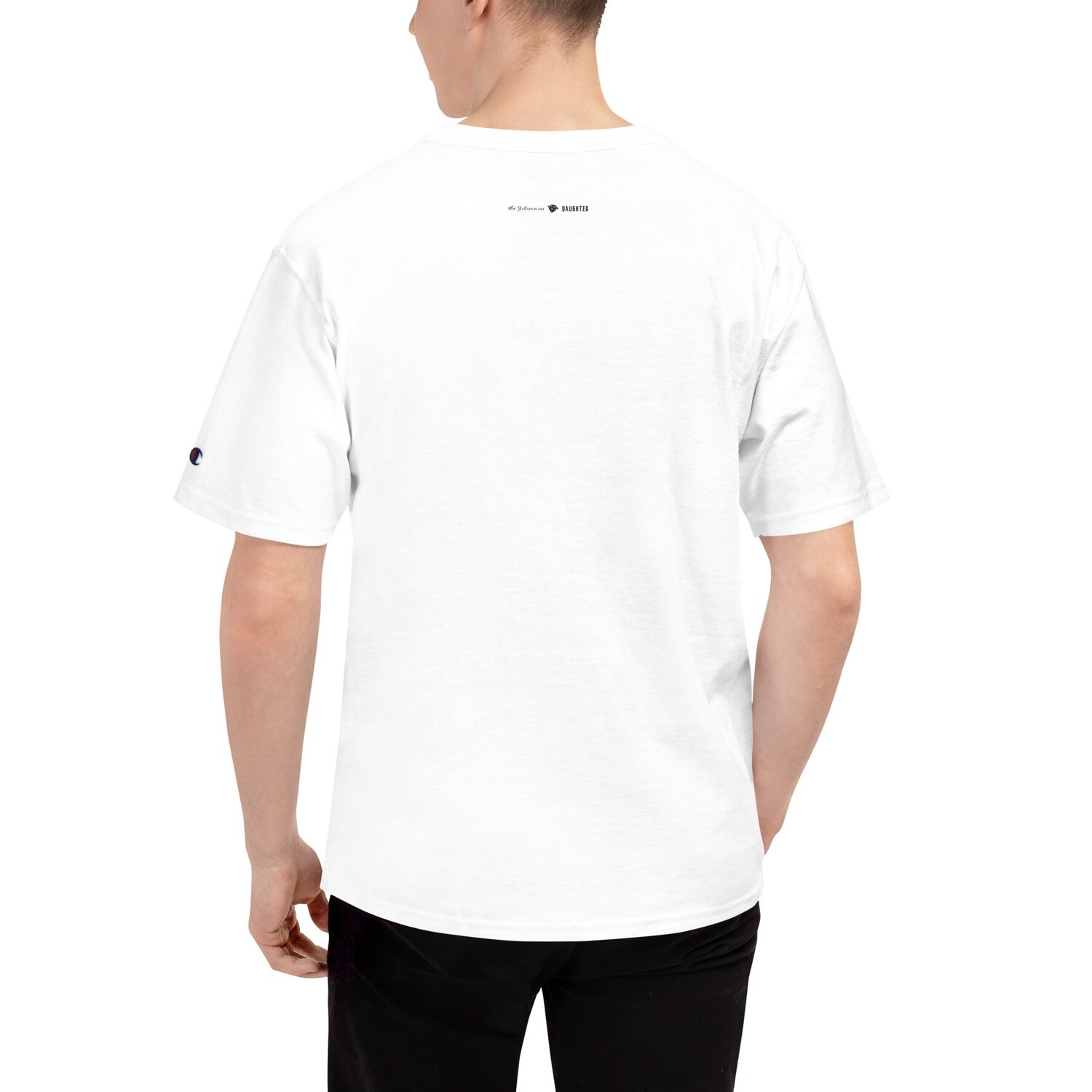 Champion x The Billionaires Daughter Evil Eye Print T shirt