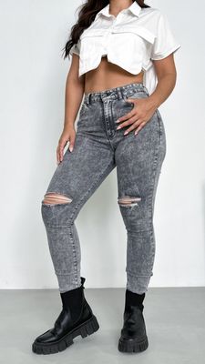 Jean Super High Waist Skinny 100491