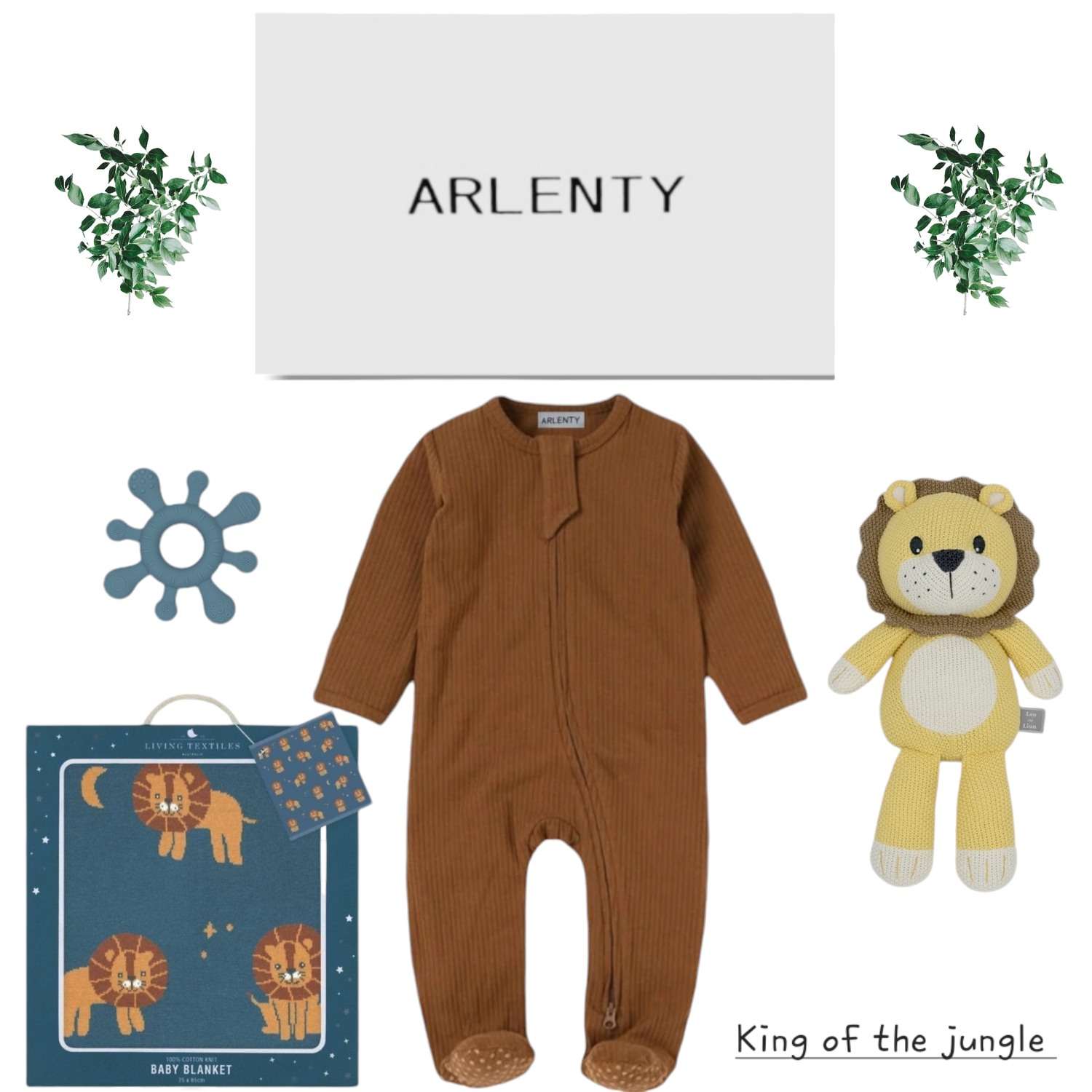King of the Jungle Baby Gift Set