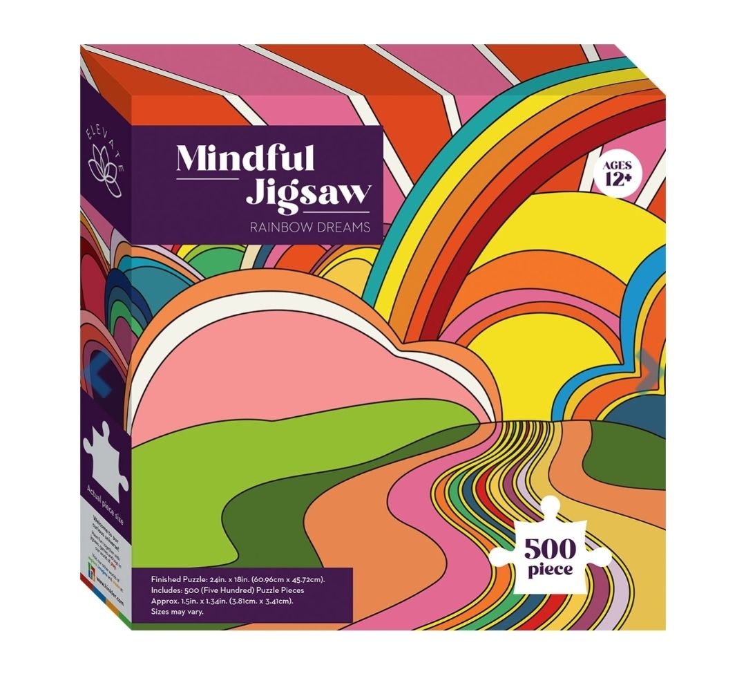 Elevate Mindful 500pc Jigsaw: Rainbow Dreams