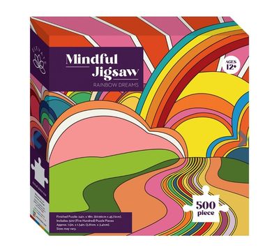 Elevate Mindful 500pc Jigsaw: Rainbow Dreams