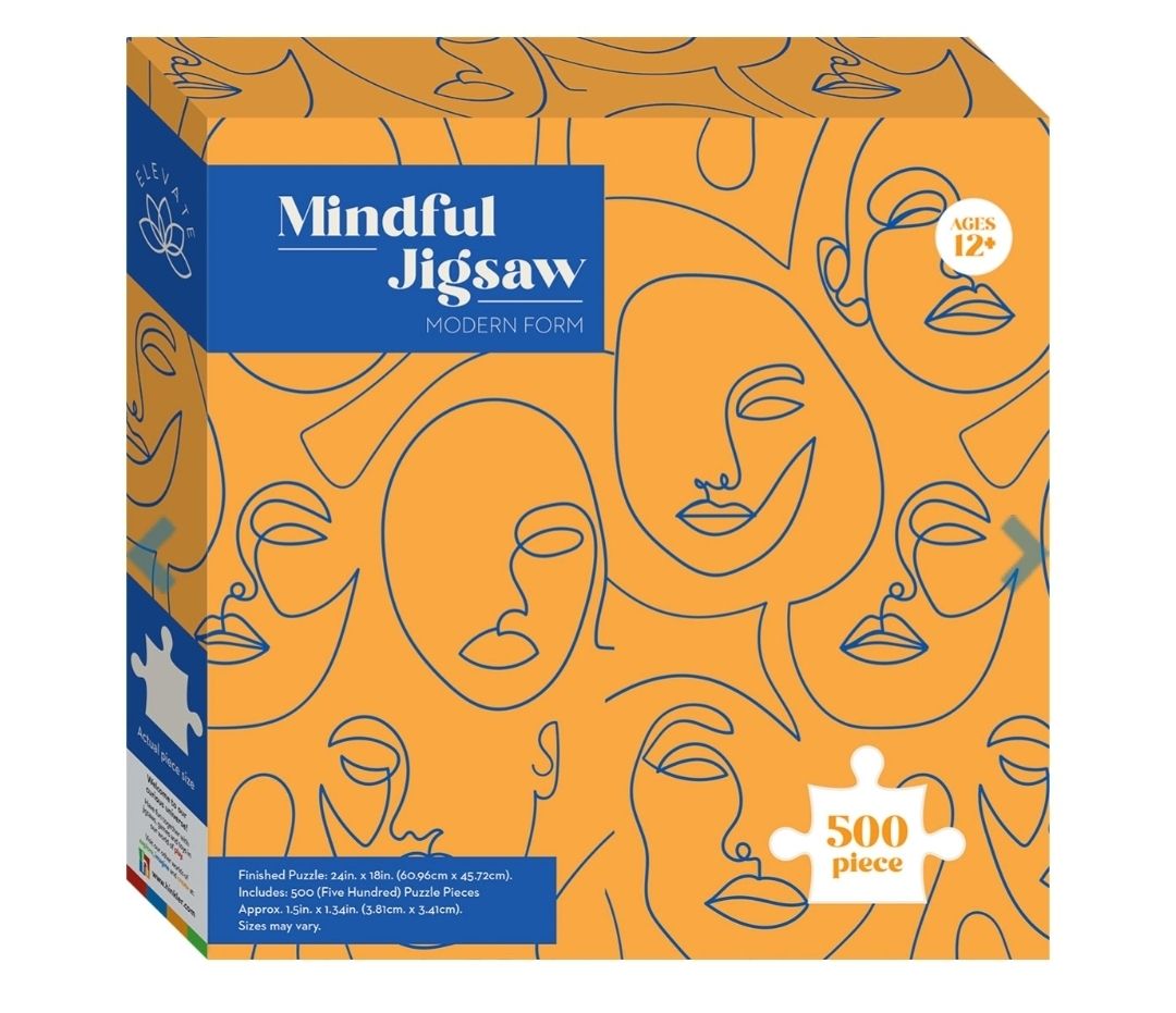 Elevate Mindful 500pc Jigsaw: Modern Form