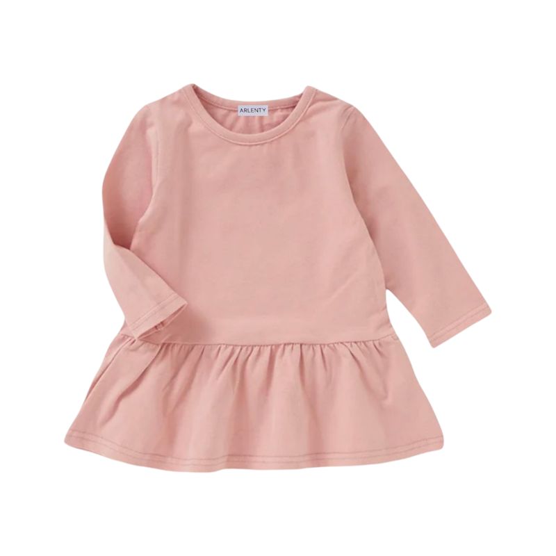 ARLENTY Charlotte Organic Cotton Frill Baby Dress