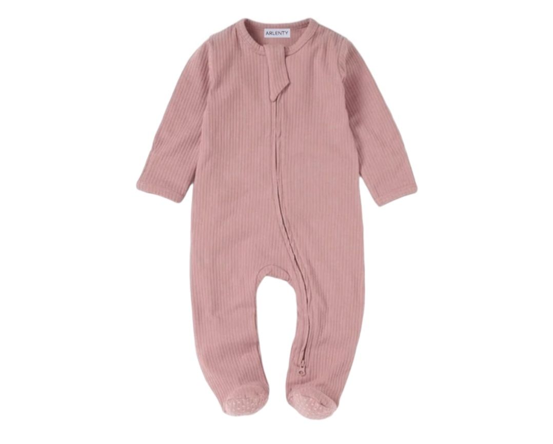 ARLENTY Harper Organic Cotton Footed Romper