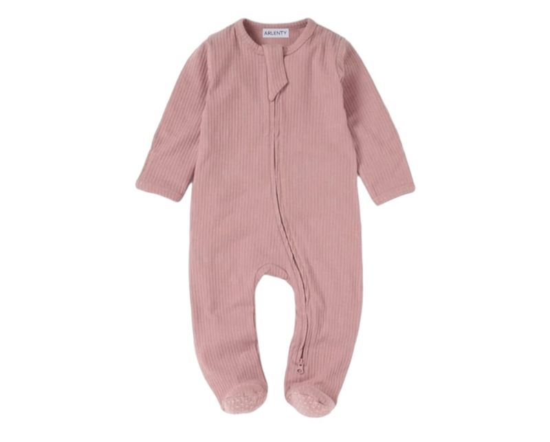 ARLENTY Harper Organic Cotton Footed Romper